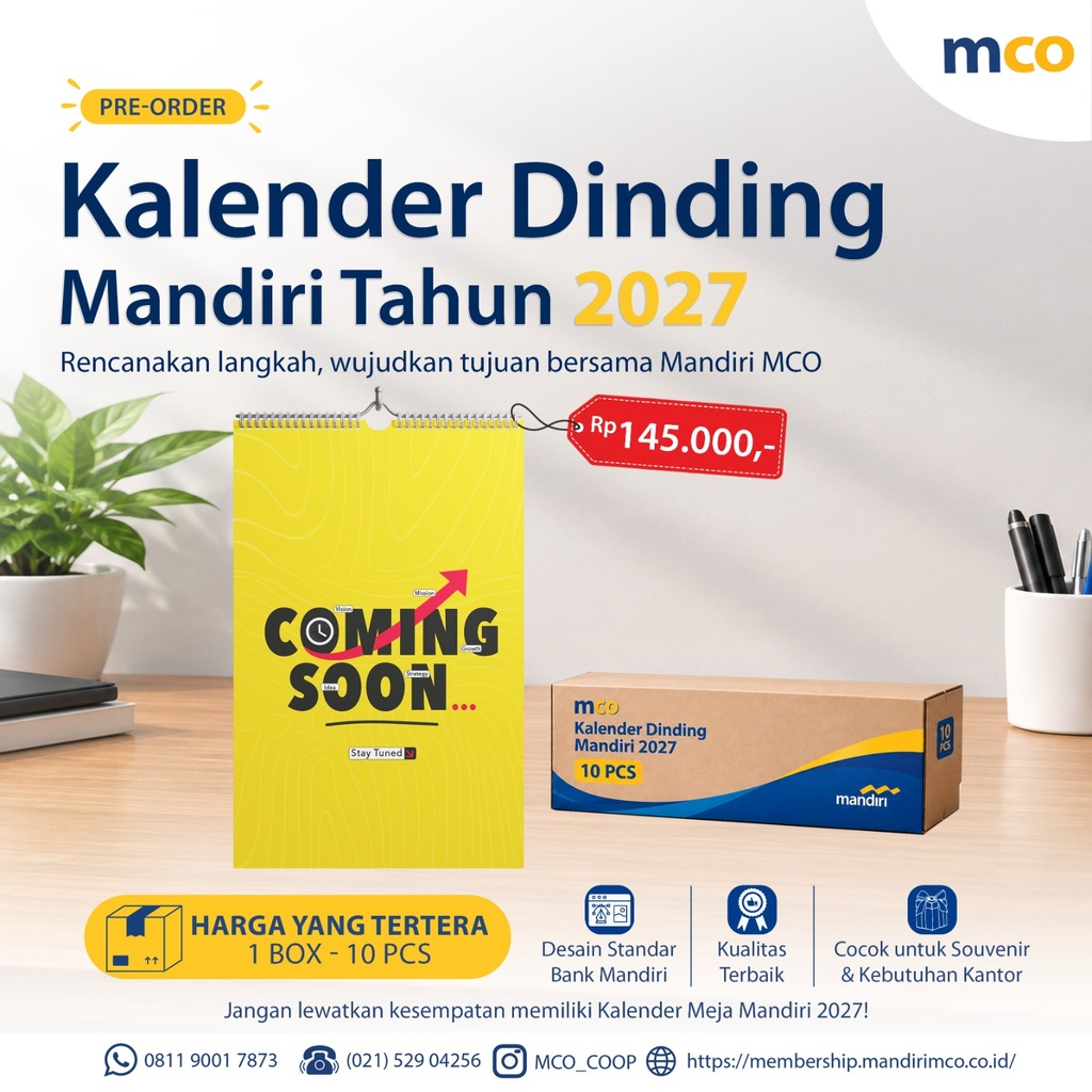 Kalender Dinding 2027